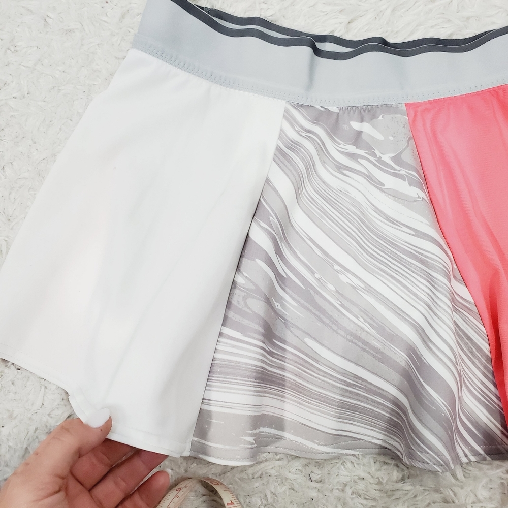 Adidas Stella McCartney Watermelon/White Barricade tennis/pickleball skort - Picture 3 of 13
